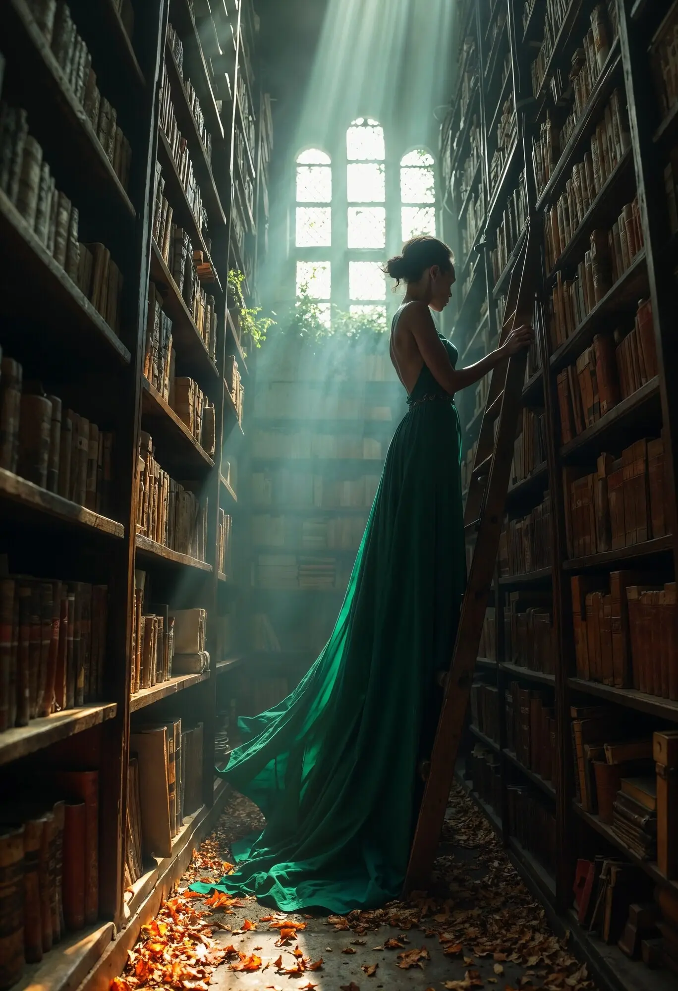 Редакционная съемка в теплой осенней эстетике.